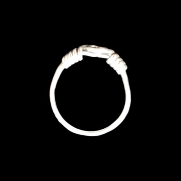 Sterling Silver Spiral Ring - Picture 3 of 5